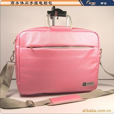 【申派廠家加工訂做休閑款鋁提手電腦袋 14寸手提電腦包 單肩電腦包】?jī)r(jià)格,廠家,圖片,電腦包,廣州市申派箱包制造-